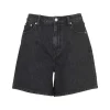 ISYS DENIM HIGH WAIST SHORTS