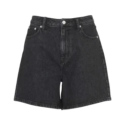 ISYS DENIM HIGH WAIST SHORTS