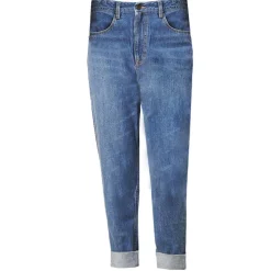MAINE DENIM HIGH WAIST REGULAR CARROT JEANS
