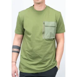 TAKAJI PARACHUTE POCKET TEE