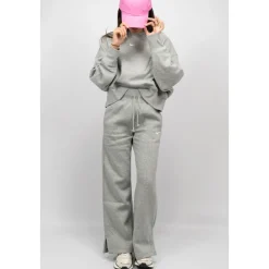 WMNS HIGH-WAISTED WIDE-LEG SWEATPANTS